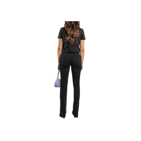 Jeans Donna cinque tasche modello flare Nero LIU JO- Francavilla Moda